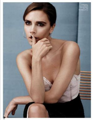 Victoria Beckham by Josh Olins for Vogue China August 2013